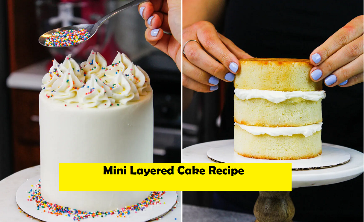 Mini Layered Cake Recipe